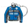 Llavero con forma de motocicleta más vendido transfronterizo en stock, único y genial, adecuado para llaves de coche, unidades USB y colgantes de mochila