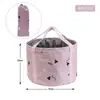 Cubo Plegable Cubeta Plegable Portátil de Viaje Bolsa para Pediluvio Tanque de Agua Cubeta para Lavado de Autos Hogareña de Gran Capacidad Cubeta de Almacenamiento de Agua Cubeta Vacía