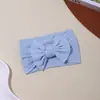 Comercio Exterior Transfronterizo Más Vendido Diadema Ancha de Nailon Suave y Transpirable para Bebé Accesorios para el Cabello Elásticos con Lazo para Niños Europeos y Americanos Venta al Por Mayor