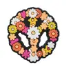 Acessórios DIY de Charms Coloridos de Sapato Clog em Estoque Transfronteiriços Acessórios de Decoração de Sapato Personalizados de Borracha Macia Pvc