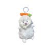 Llavero Colgante Original Genuino Lindo Pequeño de Lana Terciopelo Tejido a Crochet Muñeca Creativa Máquina de Juguetes Regalo Pequeño Venta al por Mayor