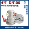 Válvula de Bola para Camión Cisterna de Petróleo Válvula de Bola de Aleación de Aluminio Válvula de Bola para Camión Aspersor Válvula de Bola de Dos Vías Válvula de Bola Redonda de Acero Inoxidable DN50 Válvula de Bola Cuadrada