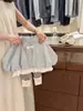 Gabardina para Niña Otoño 2026 Nuevo Estilo Elegante Estilo Coreano Encaje Patchwork Top Floral Moderno