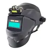Escudo Protetor para Soldagem Elétrica, Máscara de Soldagem de Rosto Inteiro, Capacete de Soldagem Leve Montado na Cabeça com Escurecimento Automático para Soldadores