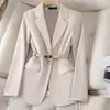 Blazer de Mujer Nuevo Estilo Primavera y Otoño 2026 Transfronterizo, Moda Versátil Casual Profesional Simple Elegante Traje Ajustado