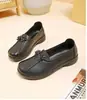 Zapatos Elegantes para Mamá con Suelas Suaves y Diseño Ligero, Otoño 2026 Nuevos Casuales de Punta Redonda Ultraligeros Retro Antideslizantes Zapatos de Suela Plana para Mujeres de Mediana Edad y Mayores