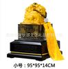 Tallado en Carbón de Perla Shuanglong Sello de Jade de Kowloon Adorno de Oficina Sello de Dragón Sala de Estar Dragón Dorado Sello de Jade Tamaño Grande Se Puede Grabar