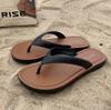 Chanclas para Uso en Exteriores en Verano, Sandalias de Playa Cómodas de Moda para Mujer con Bloques de Color, Chanclas con Bloques de Color