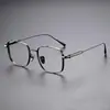 Armazón para Gafas de Miopía de Titanio Ultraligero Nuevo de Danyang para Hombres, Anti-Luz Azul, Montura Ancha, Modelo 80984, Adecuado para Lentes de Graduación