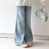 Conjunto Deportivo para Niñas Primavera y Otoño 2026 Nuevo Elegante Tendencia Infantil Sudadera y Jeans Conjunto de Dos Piezas