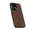 Adecuado para Oppo Findx9Pro Funda Magnética para Teléfono con Lente Metálica con Textura de Cuero Cubierta Protectora Findx8Ultra