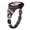 Adequado para Samsung Watch6/7 Pulseira de Relógio Borboleta Dupla Ovo Completa de Diamante Watch4/5 Pulseira de Relógio Inteligente de Liga de Zinco
