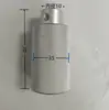 Rueda de mano de aleación de aluminio, mango moleteado, ajuste, perillas de ajuste para varios mangos de instrumentos
