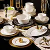 Tazón de Cerámica Jingdezhen Personalizado Juego de Plato y Tazón Blanco Puro con Relieve Francés Hogar Nuevo Juego de Plato y Tazón 2026