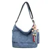 Bolso de Mezclilla para Mujer 2025 Nuevo de Moda Versátil Bolso de Hombro Bolso Tote de Gran Capacidad Bolso Cruzado Clase Ruiying