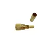 Sensor de aceleración M5/L5 fijo macho 10-32UNF prueba de vibración conector coaxial RF
