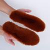 Venta al por mayor de fábrica plantillas de imitación de pelo de conejo plantillas cálidas de invierno plantillas acolchadas de terciopelo suministro de video corto una generación de pelo
