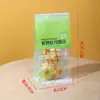 Bolsa para Bollo de Pan Tostado, Bolsa de Empaque para Panadería con Ventana Personalizable, Bolsa con Cierre Zip para Papel de Seda de Snacks, Se Puede Imprimir con Logo