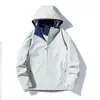 Chaqueta Exterior de Estilo Igual de Cierta Banana para Mujer, Nueva Chaqueta Tres en Uno de Forro Polar a Prueba de Viento e Impermeable, Chaqueta de Montañismo Otoño e Invierno para Hombre