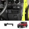 Adequado para 25 modelos de Suzuki Jimny Nomade, moldura de botão multifuncional, modificação interna do Jimny, especificamente para volante à direita