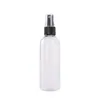 Botella Atomizadora Transparente Personalizada 30ml 50ml 100ml Botella de Relleno de Alcohol Perfume Botella Atomizadora Pequeña de PET