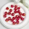 Dingyi K16 Higo de Colores Chapado en Oro Cuentas Acrílicas con Agujero Pasante Cuentas Sueltas Cadena para Teléfono Móvil DIY Accesorios de Joyería con Cuentas
