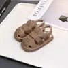 Sandálias de Verão 2026 Novo Estilo para Crianças de 0-1-2 Anos, Sapatos Macios para Bebês e Crianças Pequenas, Sapatos para Meninos 6024