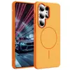 Capa de celular magnética, design transfronteiriço, textura amigável à pele, capa para celular S26 Ultra, resistente a quedas, material de PC espessado, adequada para telefones Samsung