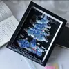 Natal Novo DIY Árvore de Natal Cascalho Porta-Retrato Pacote de Materiais Ornatos de Design Criativo para Presentes de Casais e Amigos