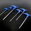 Llave Allen tipo T al por mayor de fábrica CRV hexagonal hexagonal destornillador doméstico mango de plástico herramientas de ferretería