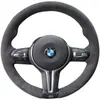 Funda cosida a mano para volante apta para Renault Fluence 2010-2016 Megane 2008-2016 Accesorios de interior