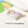 Presilha de Cabelo Fofa Desenho Animado Animal Série Oceano Pequena Imitação Acetato Concha Golfinho Estrela do Mar Franja Lateral Filhote