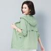 Ropa de Protección Solar de Seda de Hielo para Mujer Ropa Fina de Verano para Mujer 2025 Nueva Mamá de Mediana Edad Suelta Casual Chaqueta de Ropa de Protección Solar