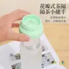 Botella de Agua Deportiva al por Mayor para Exteriores de Gran Capacidad Taza de Plástico Mate Taza de Plástico Transparente Portátil con Correa y Colador de Té
