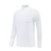 Camiseta Esportiva Masculina, Gola Alta Estilo Americano, Meio Zíper, Fitness, Corrida, Treino, Respirável, Secagem Rápida, Moletom Casual de Manga Longa