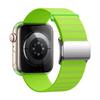 Correa Reflectante de Nylon con Hebilla Magnética de Metal Adecuada para Apple Watch 8 9 10 11 iWatch Ultra Pulsera