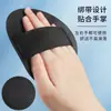 Manopla exfoliante redonda para baño, herramienta removedora de lodo para ducha, elimina piel muerta y queratina, remoción de lodo sin dolor, disco negro, toalla de baño