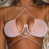 Europeu e Americano Hot-selling Body Accessories Double Heart strass Pingente Peitoral Titular Mulheres Moda Body chain Joias cadeia 05