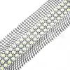 Malha de Strass Transfronteiriça 7mm3 Malha de Strass Drenante Acessórios de Cabelo Strass Garra de Decote Materiais DIY para Roupas Sapatos Acessórios de Bolsa Malha de Renda Strass