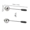 Colador de té de acero inoxidable de fábrica, bola de té, filtro para hojas de té y especias, personalizable con logo, accesorio de té creativo