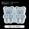 Colección de Moldes de Silicona Apretables Pata de Gato Waffle Cristal Epoxy Pegamento AB Materiales Hechos a Mano para Bricolaje Moldes para Juguetes de Comida