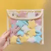 Pasador de Peluche de Estrella Colorida para Mujer Otoño e Invierno Niños Pinza Lateral para el Cabello 2025 Nuevo Pinza de Pato para Flequillo Accesorios para el Cabello