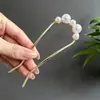 Pasador de Estilo Antiguo con Borlas, Pasador de Alto Nivel Estilo Chino Nuevo para Peinados Recogidos, Accesorios para el Cabello para Novias y Puestos en Zonas Turísticas