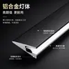 Luz LED Ultra-Delgada para Gabinetes, Montaje en Superficie sin Taladro, para Vitrinas y Gabinetes de Vino, Iluminación de Bajo Voltaje sin Parpadeo, Luz de Canal de Aluminio