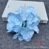 Nuevo producto transfronterizo: 21 Piezas de Cabezas de Flores de Hortensia Artificiales para Coronas de Flores, Paredes de Flores de Fondo para Bodas, Decoraciones de Arcos y Flores Falsas