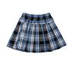 Saia plissada estilo preppy britânico para meninas jk saia xadrez l crianças de jardim de infância crianças do ensino fundamental roupas de apresentação saia suspensório saia colete