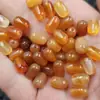6*9mm Ágata Rojo Naranja Cuentas Cilíndricas Jade Cuentas Sueltas Carniola Pulsera Collar Accesorios para Joyería Cuentas