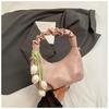 Bolsos Verano 2025 Nueva Moda Bolso Bandolera de Cadena Francés de Alto Valor Moda Portátil Bolso Dumpling