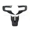Adequado para Modificação de Ford Mustang 15-23, Acabamento do Volante, Patch de Fibra de Carbono para Volante