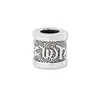 Seiko Mantra de Seis Caracteres Separado Cuentas Plata de Ley S925 Lema de Seis Caracteres Cuentas de Plata Cuentas de Transferencia Pulsera Collar para Hombre DIY